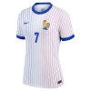 Maglia Francia Griezmann 7 Donna Trasferta Divisa Euro 2024
